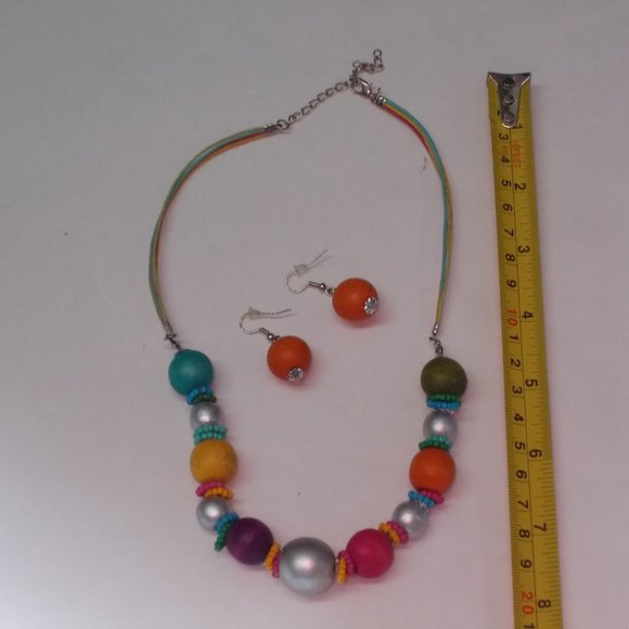 Vintage Necklace & Earring Set - Picture 2 of 4